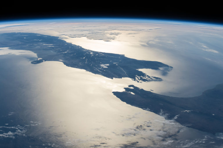 La Nouvelle-Zélande depuis l'ISS