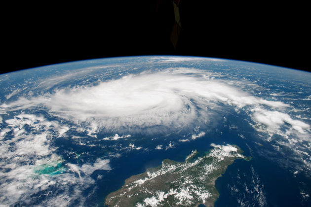Ouragan Dorian depuis l'ISS