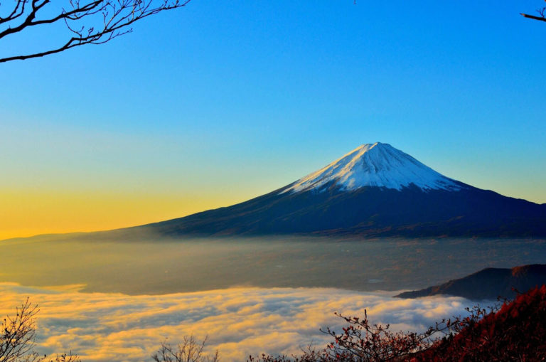 Le Mont Fuji, volcan endormi du Japon