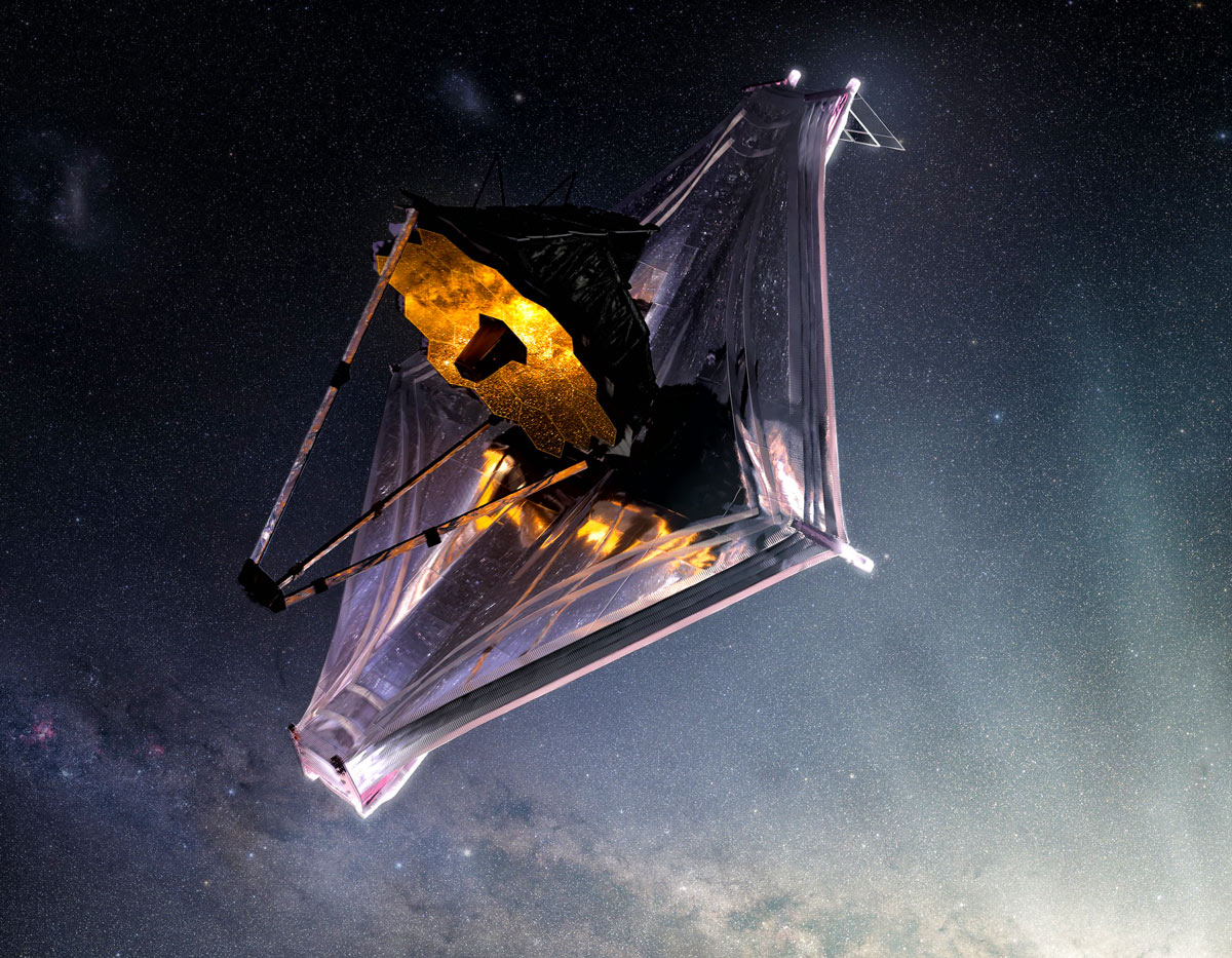 Le télescope James Webb va explorer l'Univers.