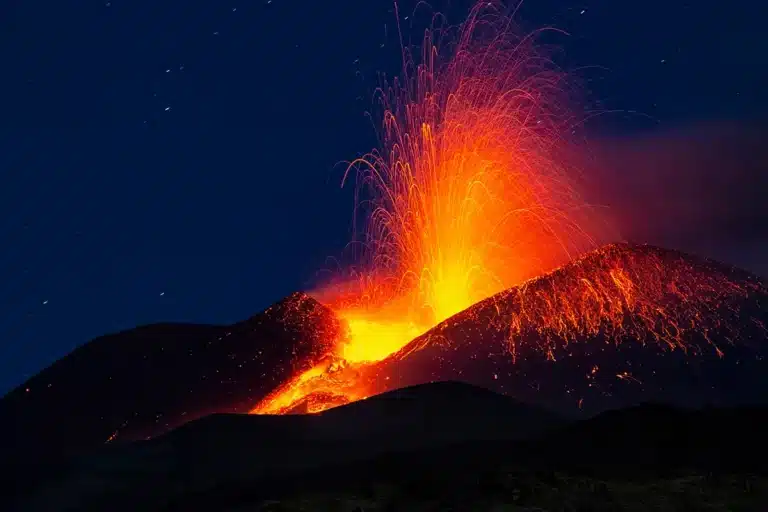 Eruption de l'Etna en 2021